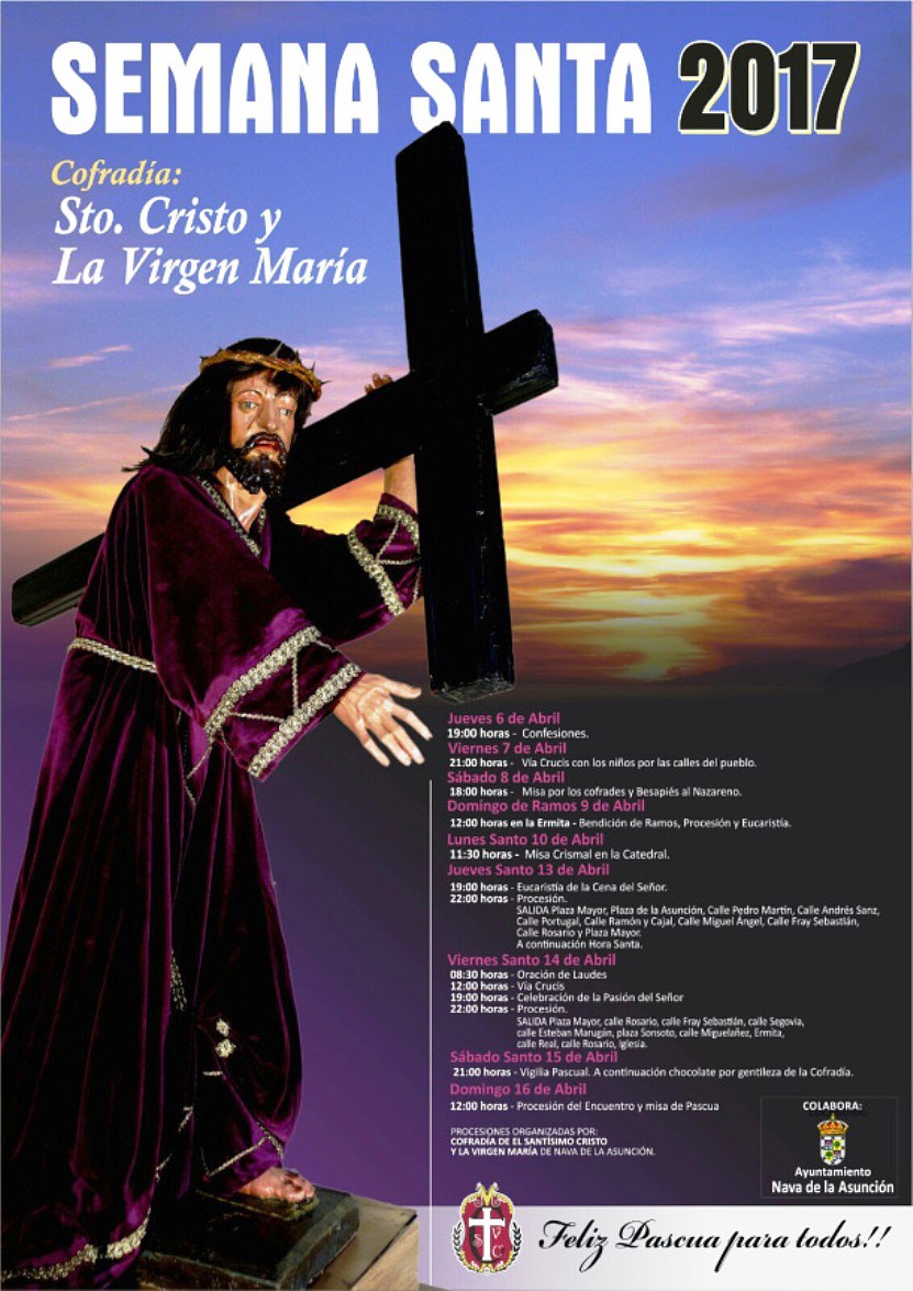 Semana Santa en Nava de la Asunción 2017 Nava de la Asunción